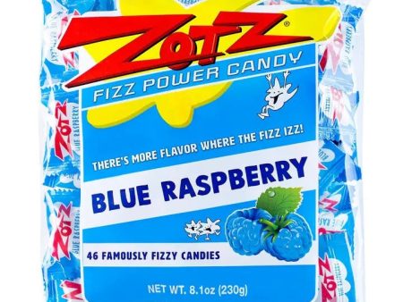 Zotz Blue Raspberry 46 Count Candies 8.1 oz Sale