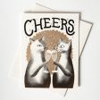 Card Cheers Cats Celebration Supply