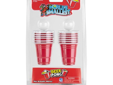 World s Smallest Beer Pong Game For Sale