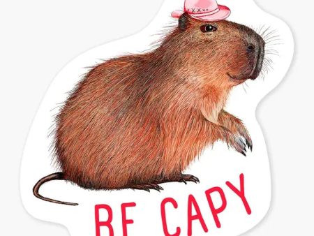 Be Capy Sticker on Sale