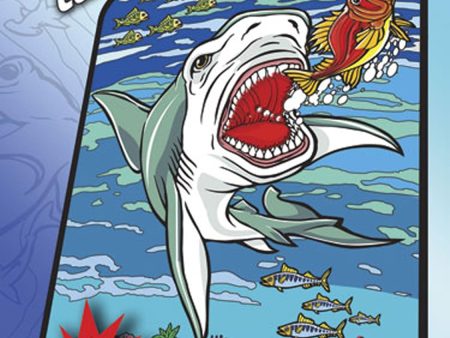 Sharks 3D Coloring Book Fashion