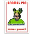 Billie Eilish What Was I Made For Enamel Pin For Sale