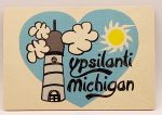 Ypsilanti Cartoon Wood Postcard Hot on Sale