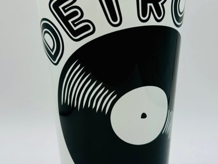 Detroit Vinyl Pint Glass on Sale