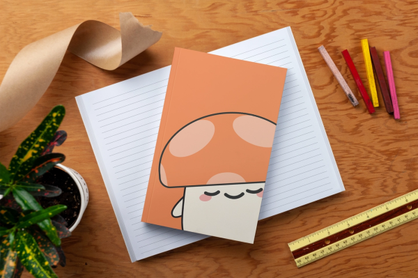 Smoko Kai Mushroom Notebook Discount