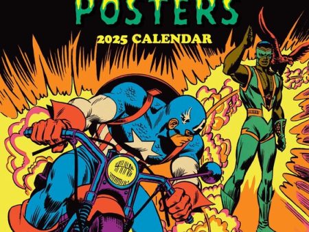 Marvel Classic Black Light 2025 Poster Calendar Online Sale