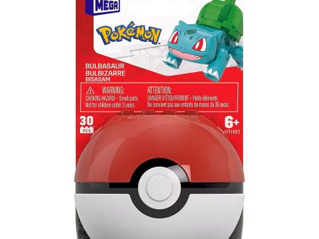 Pokemon Mega Construx Evergreen Poke Ball Bulbasaur Online now