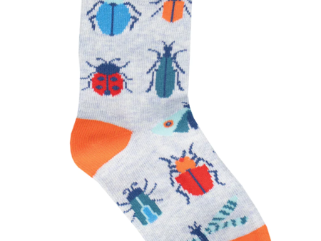 Buggin  Out Kid s Socks Blue Heather (4-7 Years) Cheap