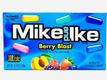 Mike And Ike Berry Theater Box 4.25 oz Supply