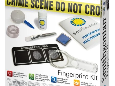 Smithsonian Fingerprint Kit Hot on Sale