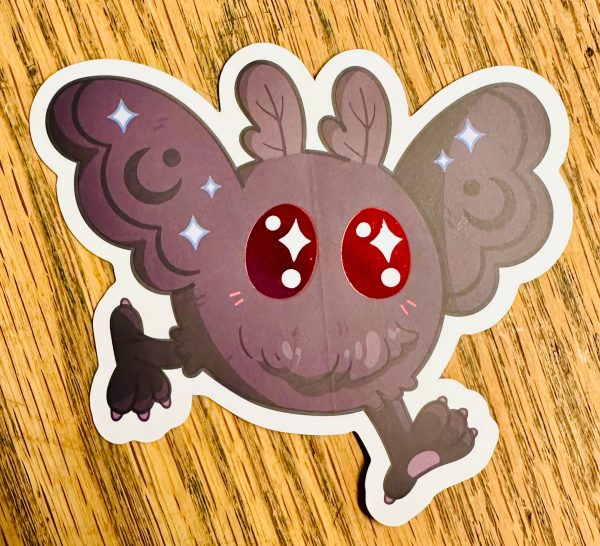 Baby Mothman Sticker 3  Hot on Sale