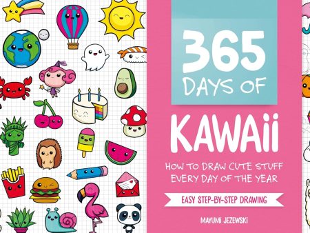 365 Days Of Kawaii Drawing Book on Sale