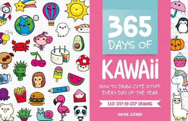 365 Days Of Kawaii Drawing Book on Sale