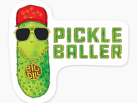 Pickle Baller Sticker Online