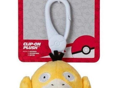 Pokemon Clip-On Plush 3.5  Psyduck on Sale