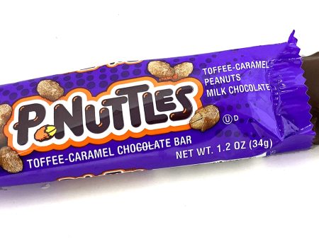 P-Nuttles Toffee Caramel Chocolate Bar 1.2 oz Online Sale