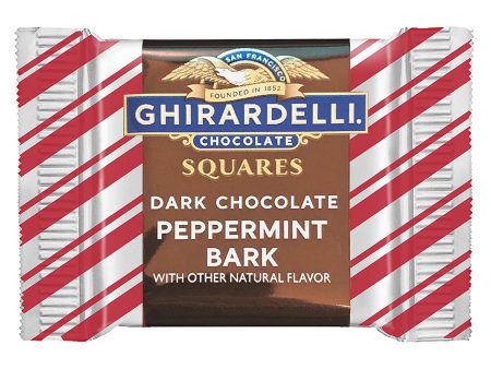 Ghirardelli Dark Chocolate Peppermint Bark Supply