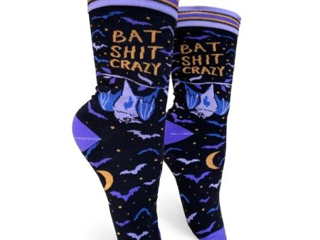 Bat Shit Crazy Women s Socks Online now