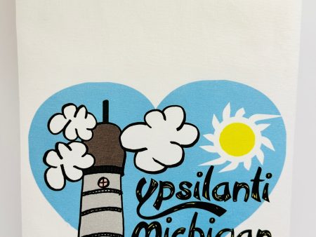 Ypsilanti Cartoon Dish Towel on Sale