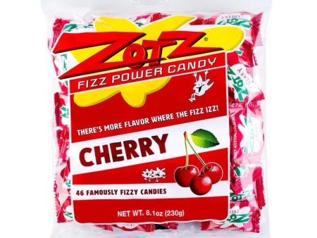 Zotz Cherry 46 count candies 8.1 oz For Discount