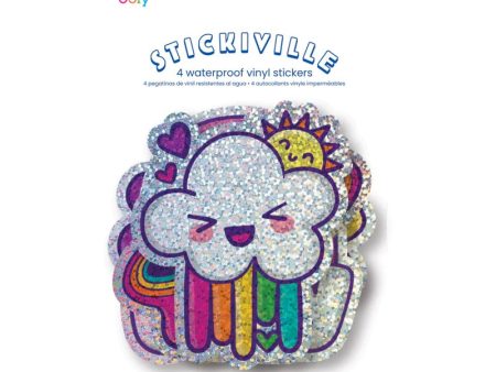 Stickiville Happy Rainbows Die-Cut Vinyl Stickers For Sale