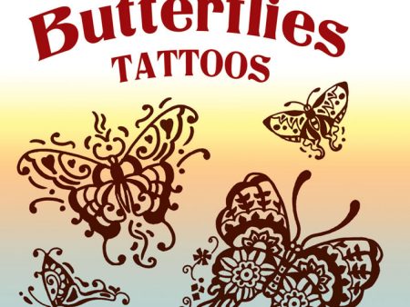 Henna Butterflies Tattoos For Cheap