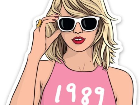 Taylor Swift 1989 Die Cut Sticker Supply