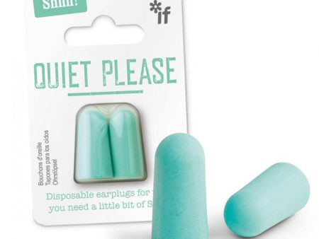 Shhh! Quiet Please Foam Earplugs Cheap