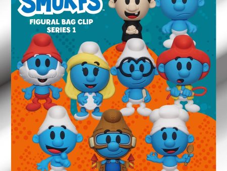 Smurfs Figural Bag Clip Series 1 For Discount