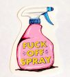 Fuck Off Spray Sticker Online