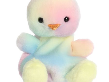 Aura Rainbow Chick Palm Pals Plush 5  Discount