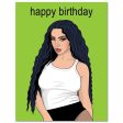 Card Charlie XCX Brat Happy Birthday Online