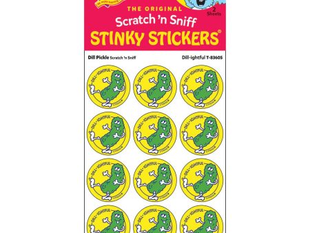 Dill-ightful Dill Pickle Scent Scratch n Sniff Stickers Online Sale