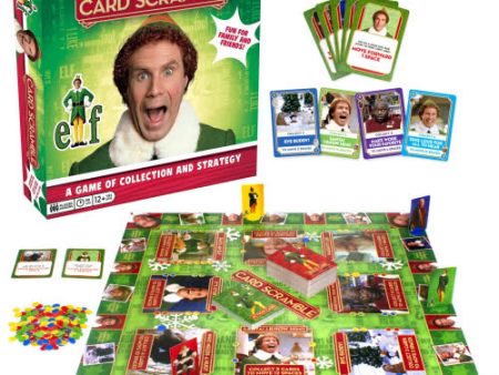 Elf Card Scramble Game Online now