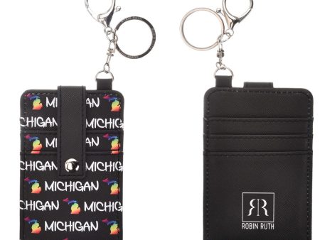 Michigan Map Icon Card Holder For Cheap