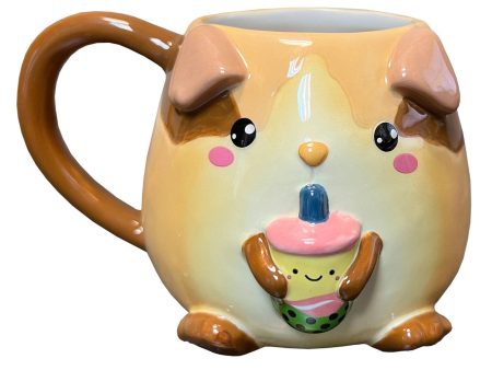 Guinea Pig Bubble Tea Mug 16 oz Sale