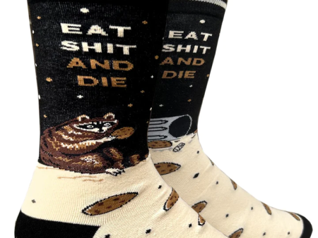 Eat Shit And Die Men s Socks Fashion