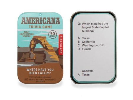 Americana Trivia Game For Cheap