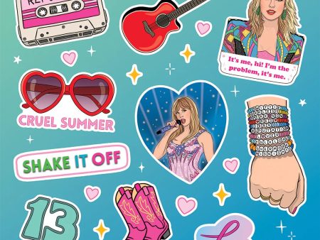 Swiftie Sticker Sheet Taylor Swift Online now