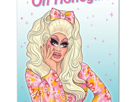 Card Trixie Mattel Oh Honey Birthday Cheap