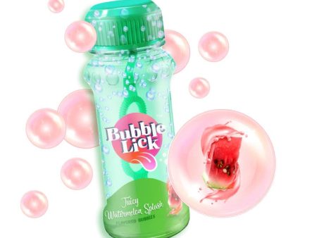 Bubble Lick Watermelon Splash Flavored Bubbles Hot on Sale