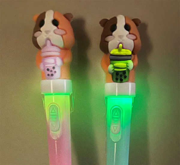 Boba Guinea Pig LED Light Up Pen Online Sale