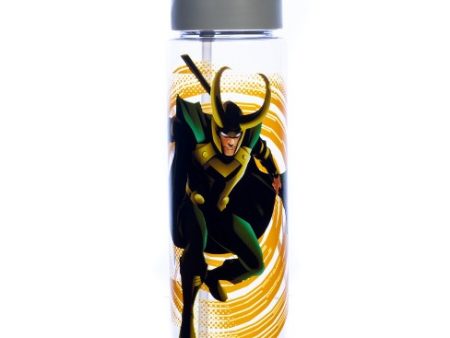 Loki Water Bottle Marvel Discount