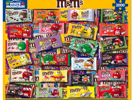 M&Ms Puzzle 1000 pc Fashion