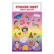 Artista Mexicana Sticker Sheet Frida Kahlo Sale