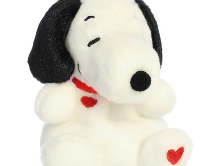 Peanuts Snoopy Hearts Palm Pals Plush 5  For Discount