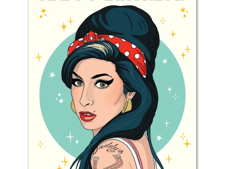 Card Amy Winehouse Happy Birthday Sale