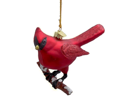 Cardinal Glass Ornament For Cheap