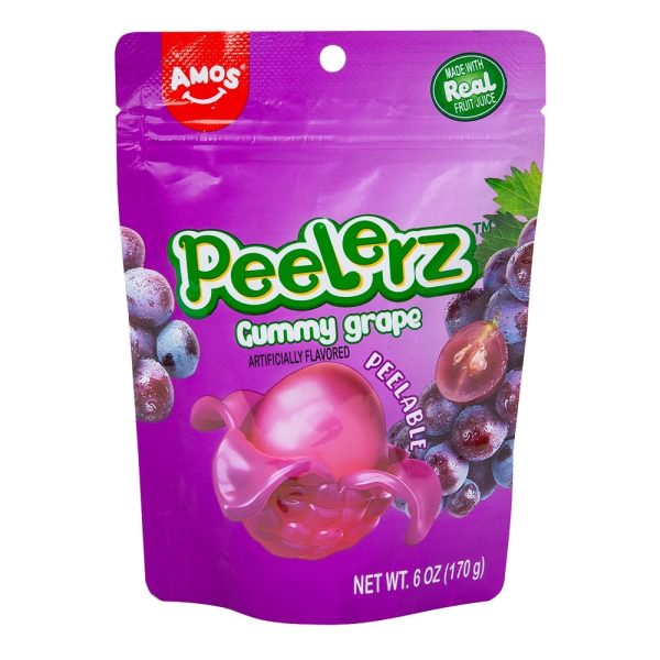 Peelerz Gummy Grape Bag 6 oz Online Hot Sale