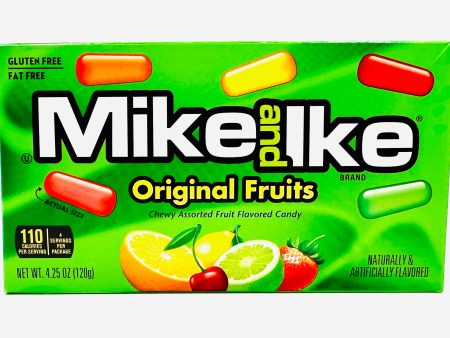 Mike And Ike Original Fruits Theater Box 4.25 oz Online